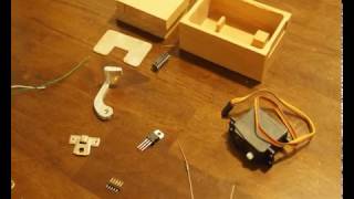 Assembly Homemade Useless Wood Box / Machine ( Controlled by PIC 16F627A )