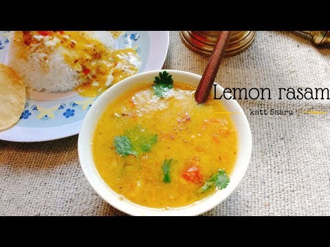 bele-saaru-|-katt-saaru-|-lemon-rasam-without-tamarind-|-brahmin-style-|-karnataka-style-dal-recipe