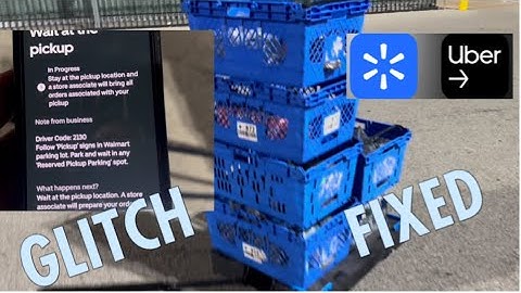 ATTENTION Walmart Spark & Uber Delivery Drivers. How 2 Bypass the Wrong Code “Glitch” 