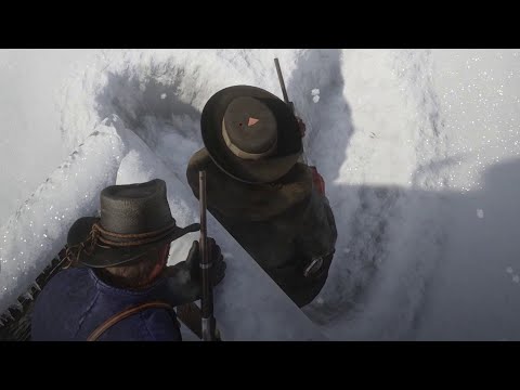 I had to button mash so hard for this kill cam - Red Dead Redemption 2