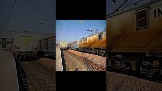 WAP 7 Overtakes Maharaja Express priority king 😈😈☠️☠️💀💀