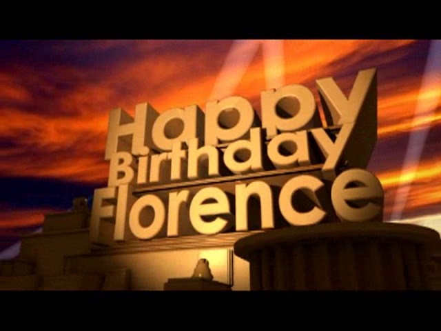 🎂 Happy Birthday Florence Cakes 🍰 Instant Free Download