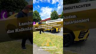 Lamborghini Urus Schaden, Nicht Mit Dem Kalkulationsprogramm Kalkulierbar, Was Nun??