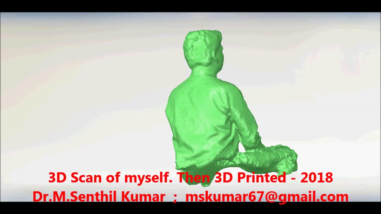 3D Scan of myself YouTube