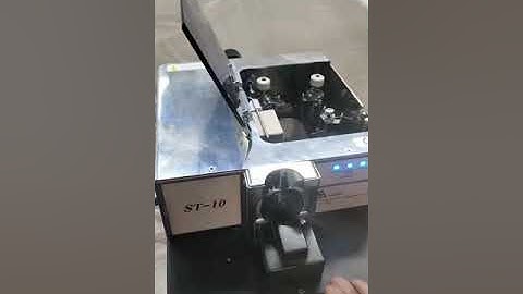 ST 10,button wrapping machine