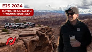 DON'T SCRATCH THE BUMPER | EJS2024 | PART 3  CLIFFHANGER, MOAB RIM + POISON SPIDER MESA