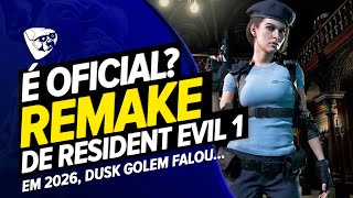 É OFICIAL! REMAKE De RESIDENT EVIL 1 Já ESTÁ Sendo FEITO! SAI Em 2026