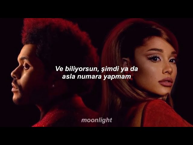 The Weeknd - Die For You (with Ariana Grande) (Remix) (Acapella) // Türkçe Çeviri