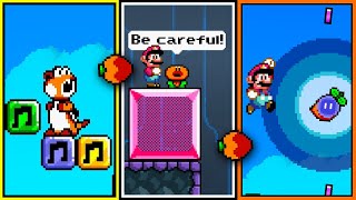 What if Mario Wonder was remade in Super Mario World Style?