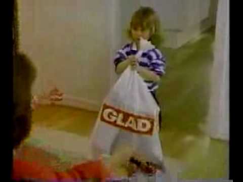 Glad Garbage Bags Commercial (1986)