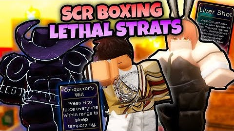 [YBA] SCR Rehaul is CRAZY STRONG with BOXING... (Ranked!!)