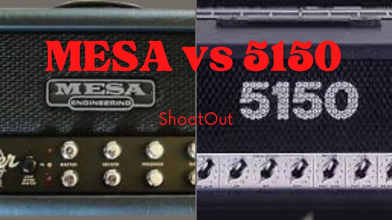 Shoot Out Peavey 5150 Vs MESA Boogie Rectifier YouTube
