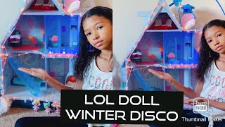 LOL Doll winter disco dollhouse #loldoll