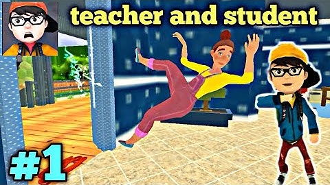 Scary Evil Horror Teacher: Scary Prankster 3D Game Gameplay Walkthrough Part 1 (iOS, Android)