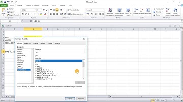 Excel 2010 Básico: Personalizar número. Añadir texto a un número