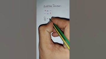 Additive Inverse | #short | #youtubeshorts | #learning