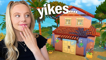Building a house with items I NEVER use in The Sims 4...