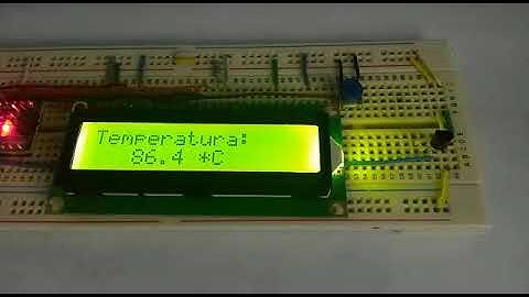 Medidor de temperatura LM35 con LCD16x2 Arduino