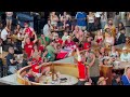 Norway fans celebrate win against Ivory Coast in Dallas bar