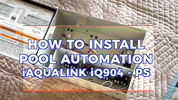 HOW TO INSTALLPOOL AUTOMATION iAQUALINK iQ904 - PS