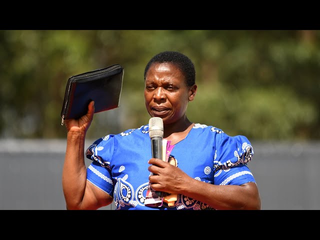 50. Pastor Joyce Matara - Endamwamu N'embe, Introduces her husband and family life. class=