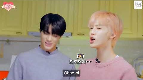 Jaemin with his favorite Jaehyun hyung