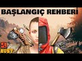 RUST NASIL OYNANIR  /  BAŞLANGIÇ REHBERİ / TEMEL BİLGİLER 2025 TÜRKÇE (remake)