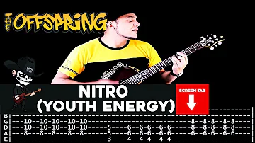 【THE OFFSPRING】[ Nitro (Youth Energy) ] cover by Masuka | LESSON | GUITAR TAB