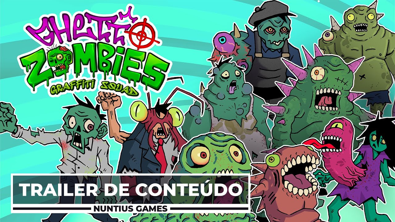 Ghetto Zombies Graffiti Squad ganha novo trailer e estreia dia 16