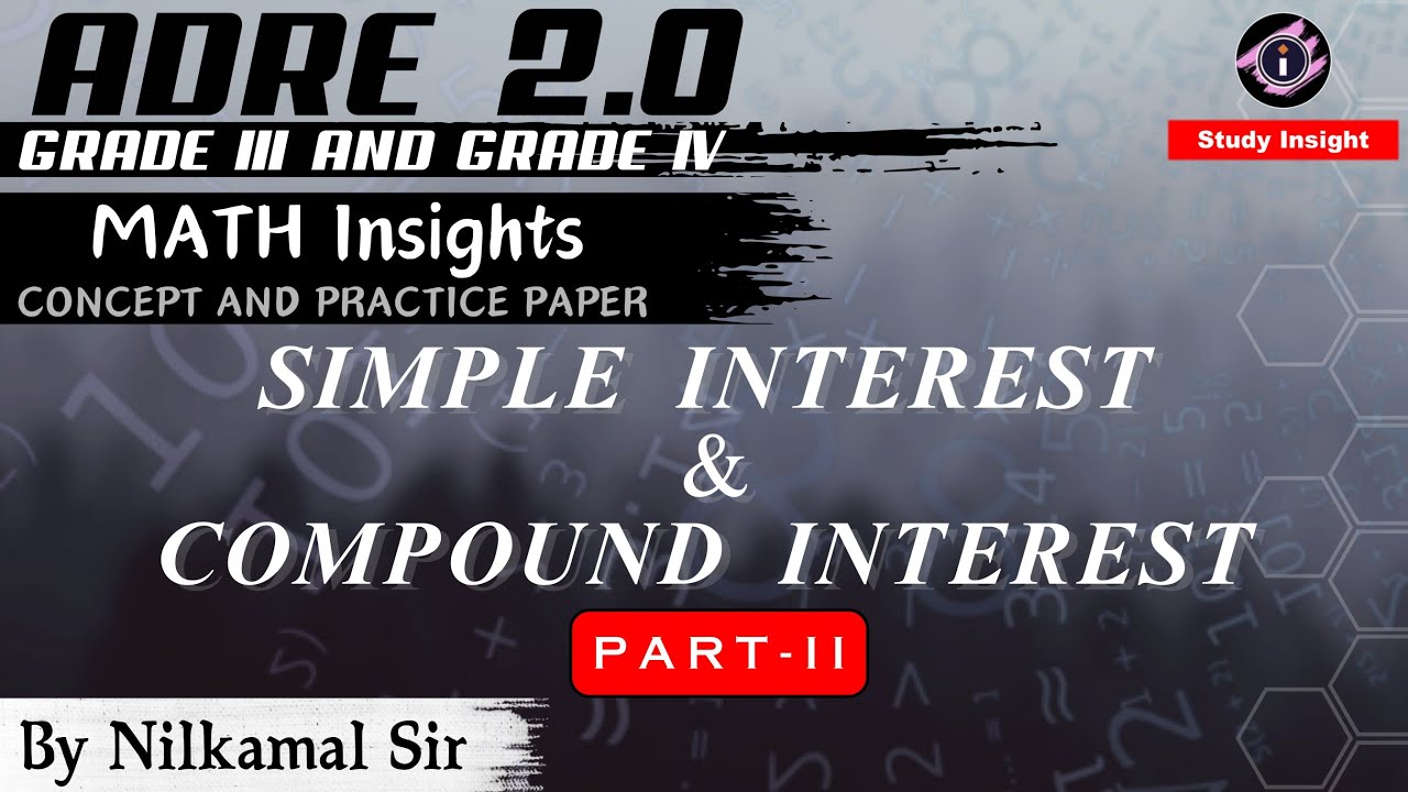 SI AND CI PART 2 BY NILKAMAL SIR - YouTube