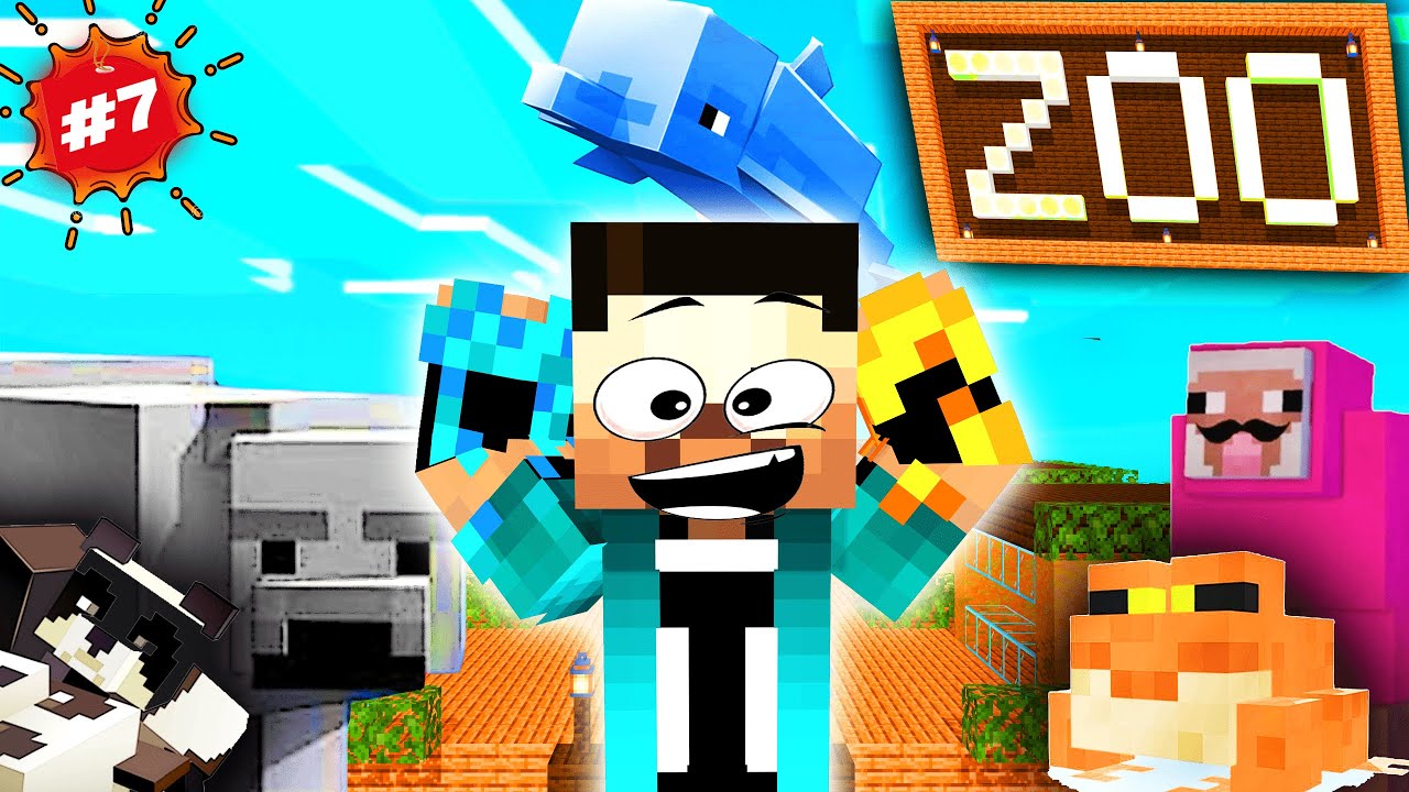 I Built a ZOO for EVERY Animal in Oneblock Minecraft |#7|