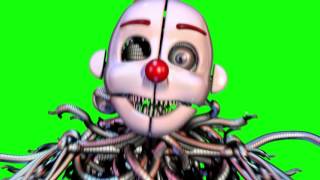 Five Nights at Freddys Sister Location Jumpscares GREEN SCREEN Resimi