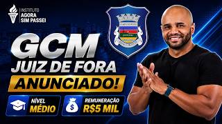 🚨 GCM JUIZ DE FORA: NOVO CONCURSO ANUNCIADO!