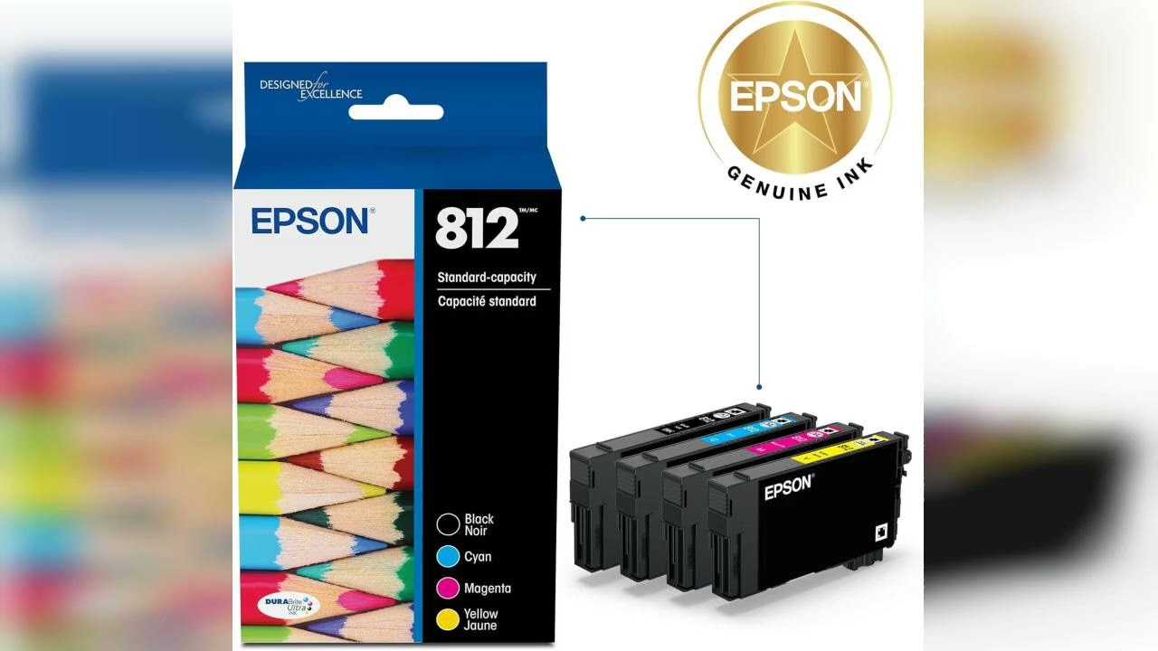 Review: EPSON 812 DURABrite Ultra Ink Standard Capacity Black & Color Cartridge Combo Pack (T8...