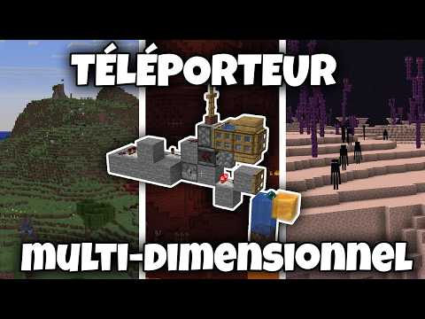 How to make a multi-dimensional teleporter - Minecraft Tutorials