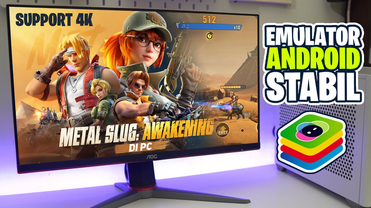 BYE BYE PRIME OS! Main Game Android Di Laptop Pakai BlueStacks 5 Metal ...