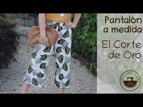 Cómo hacer pantalones cortos y largos a medida con el sistema El Corte de Oro