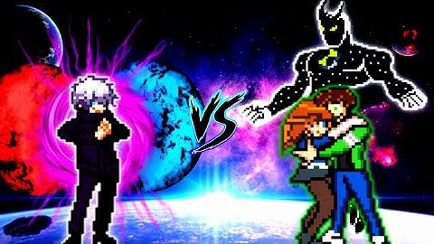 Gojo Awakening V4 OP VS Ben 10 S3 V4 OP (all form) in Jump Force Mugen