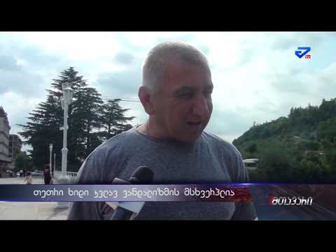 \"არა მგონია ბოროტი გულით გაეკეთებინოს რაღაც ახალი მოიფიქრა\"-თეთრი ხიდი კვლავ ვანდალიზმის მსხვერპლია