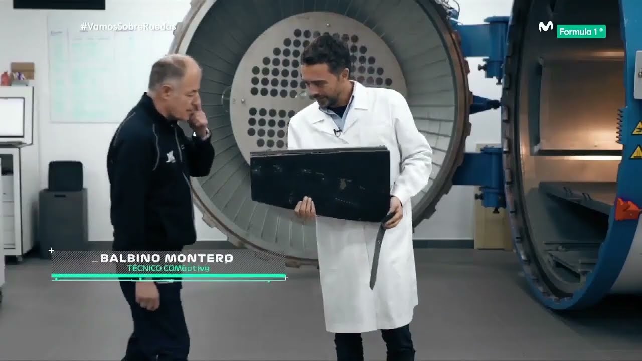 Do you know how #carbonfiber parts are manufactured and repaired in an #autoclave for #F1?