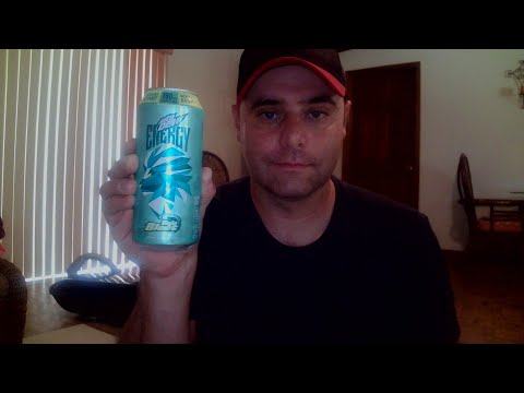 ASMR Whispering Mountain Dew Energy Baja Blast Drink Review