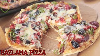 BAZLAMA İle 10 DAKİKADA PRATİK ENFES PİZZA YAPIN/ŞİPŞAK TARİFLER/ŞEFFAF MUTFAK
