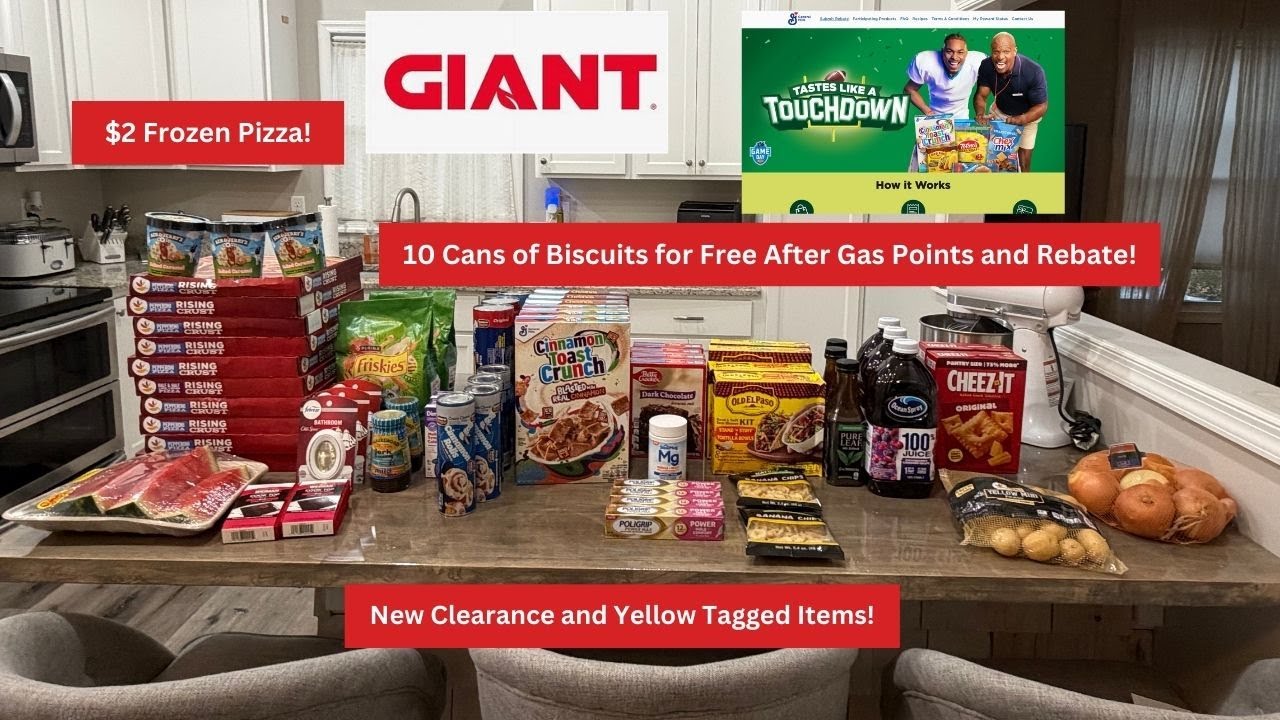 Amazing Food Deals at Giant! Freebies, Money Makers, Gas Deals and More!