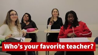 Nominate Your Teacher For The Teaching Excellence Award!