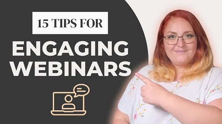15 Tips for Engaging Webinars