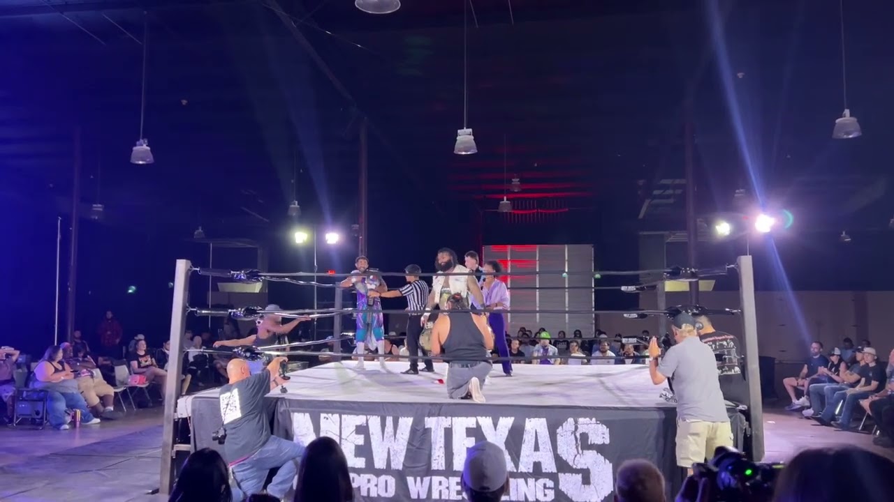 New Texas Pro Wrestling ring announcement of Brick Savage