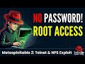 How to Hack Metasploitable 2 in 4 Minutes | Telnet & NFS Exploit (Step by Step)
