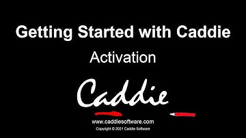 Activating Caddie