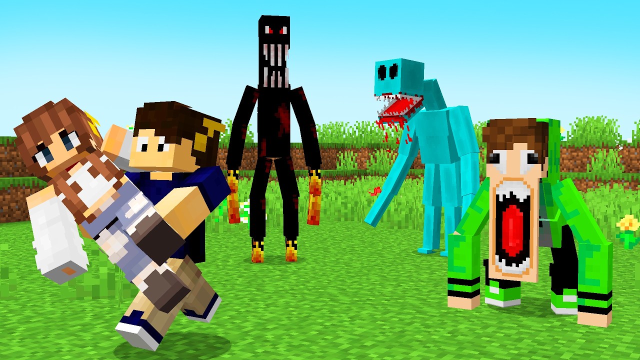 Consigo SALVAR os YOUTUBERS de Minecraft?