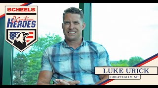 SCHEELS HOMETOWN HERO + LUKE URICK